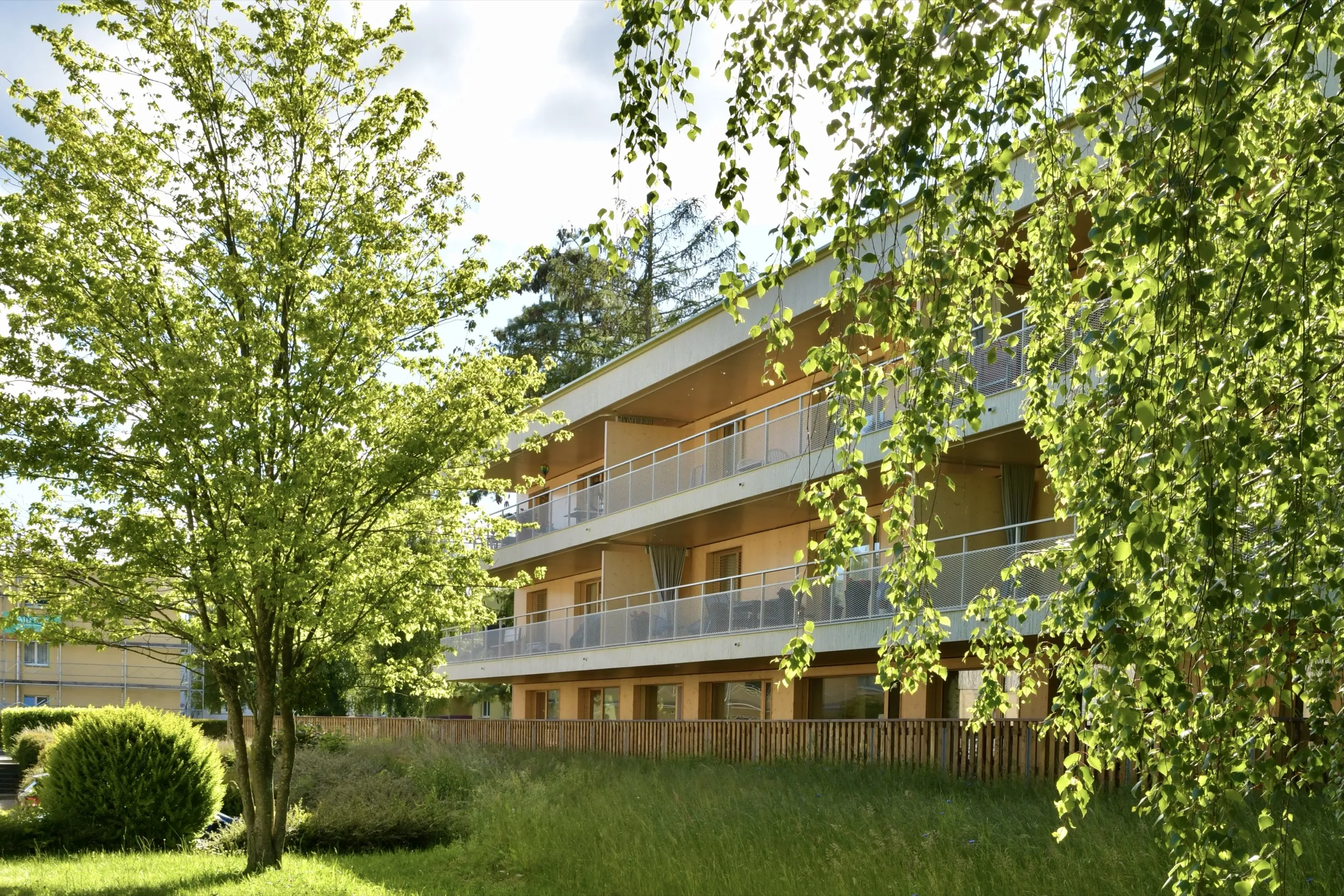 Appartements avec encadrement et crèche